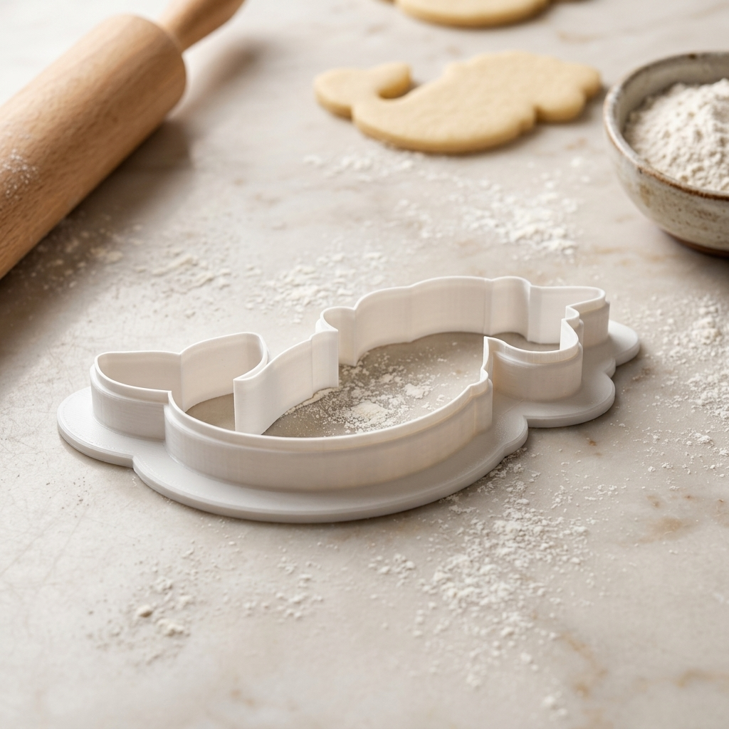 Unicorn Mermaid Cookie Cutter, 3D Printed Animal Theme