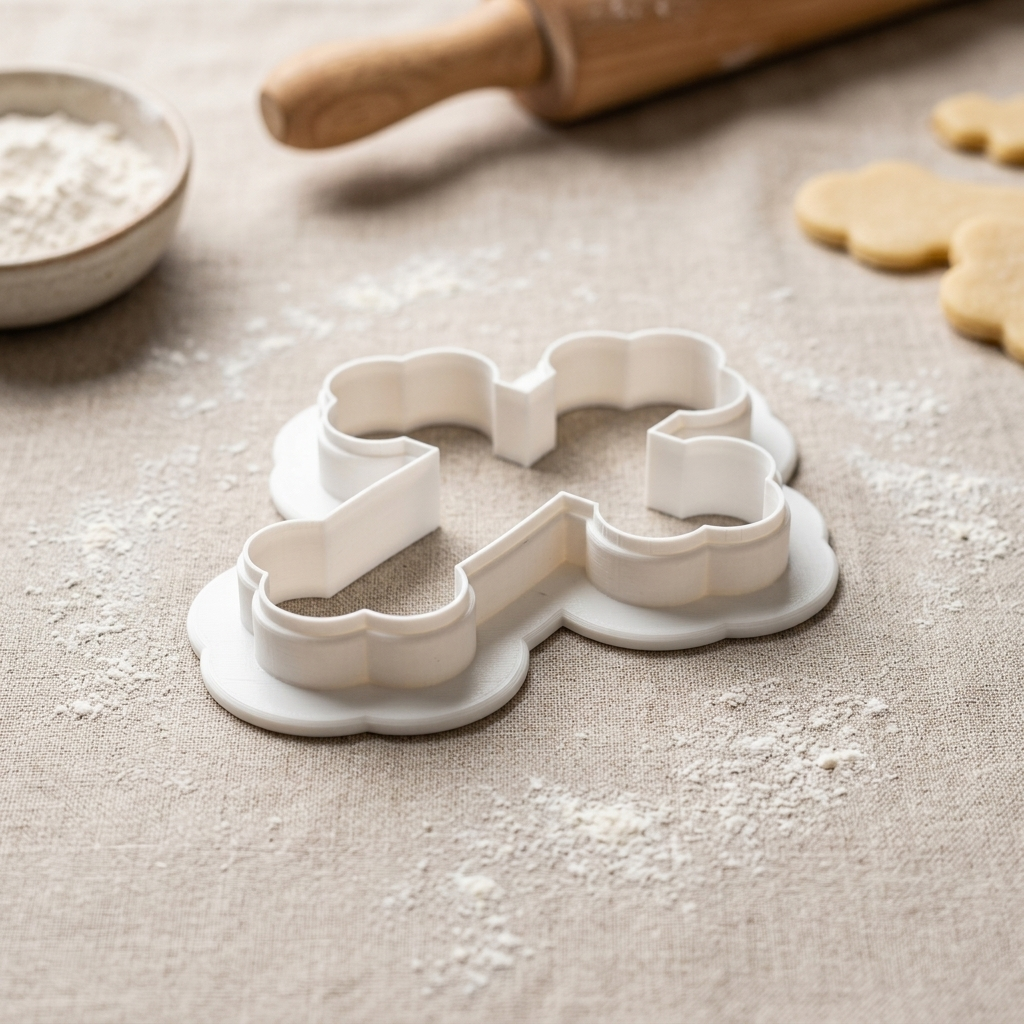 Budded Cross V2 Cookie Cutter, 3D Printed Cookie Theme