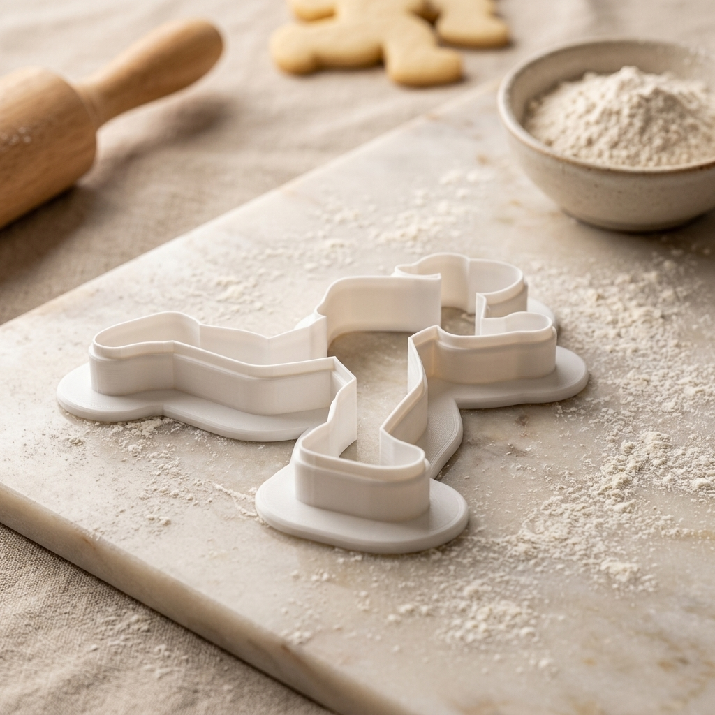 Woman Running Cookie Cutter, 3D Printed Cookie Theme