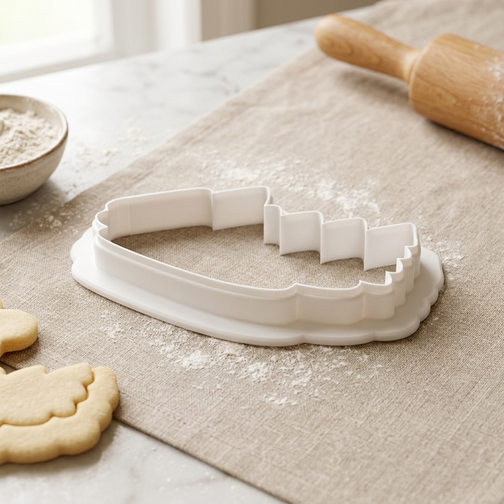 Camping Weekend Cookie Cutter, 3D Printed Outdoor Theme