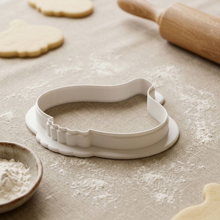 Garlic Bulb Cookie Cutter, 3D Printed Kitchen Theme