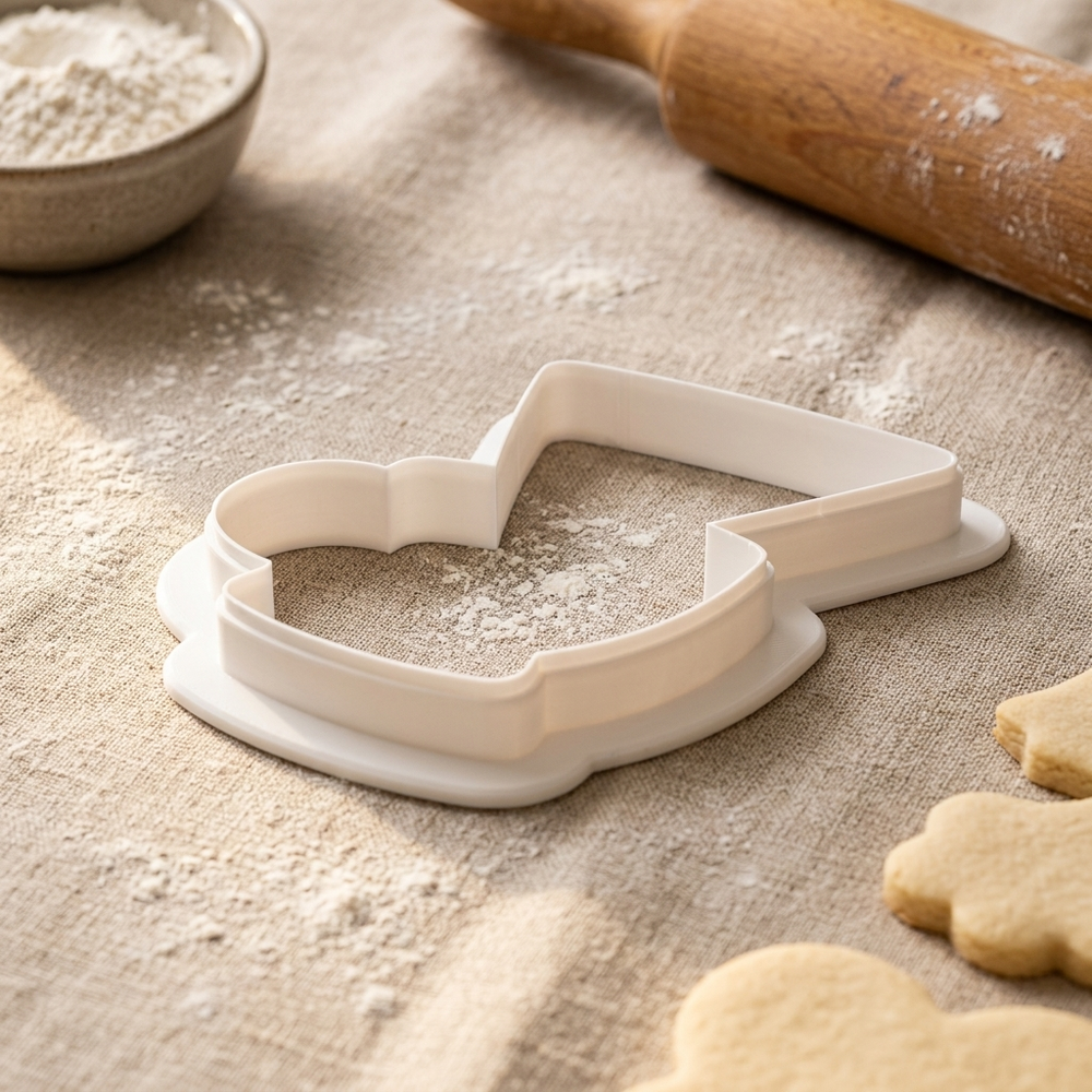 Pour Over Coffee Dripper Cookie Cutter, 3D Printed Coffee Theme