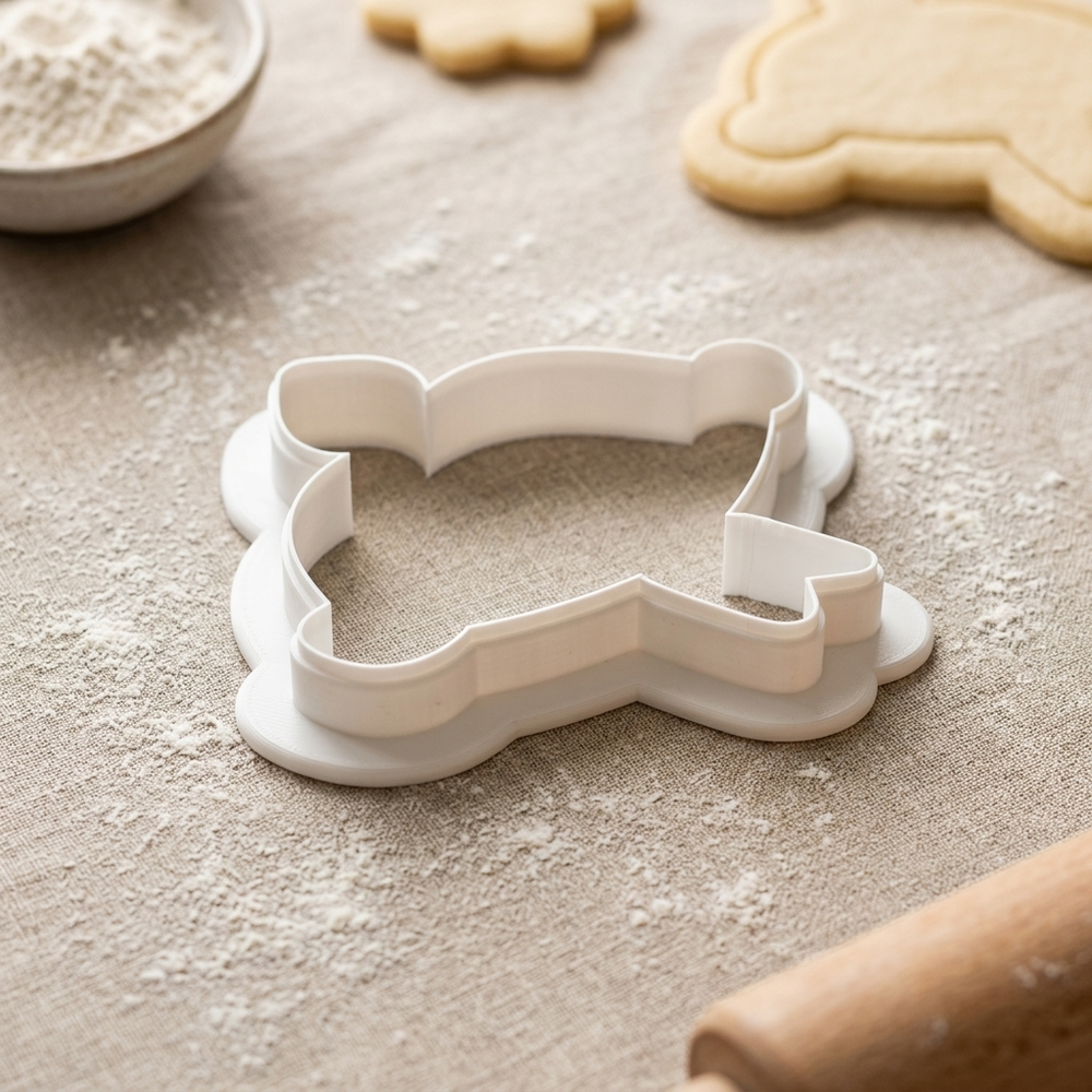Cupid Bow and Arrow Cookie Cutter, 3D Printed Valentine Favor