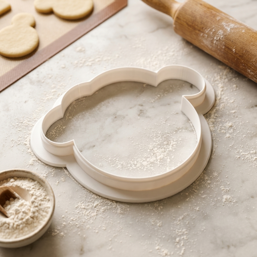 Pocket Watch with Chain Cookie Cutter, 3D Printed Vintage Theme