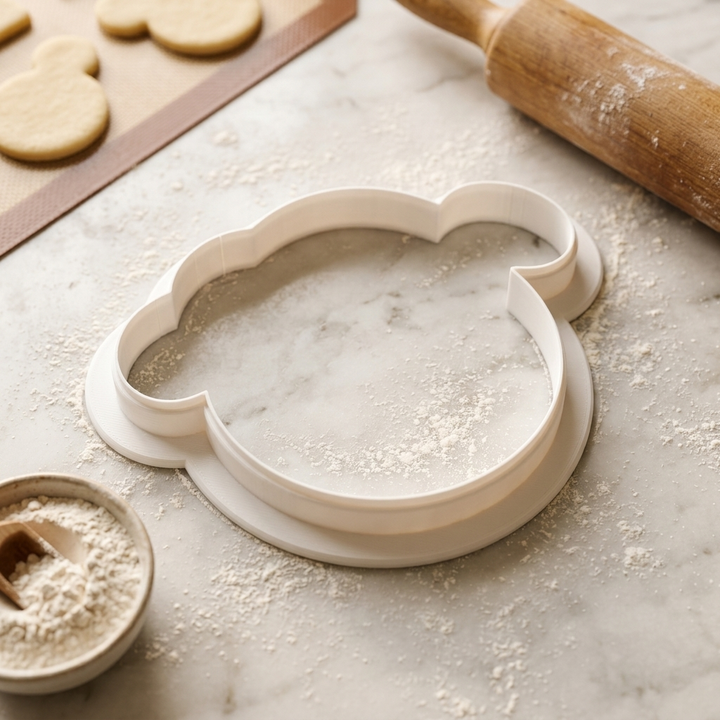 Pocket Watch with Chain Cookie Cutter, 3D Printed Vintage Theme