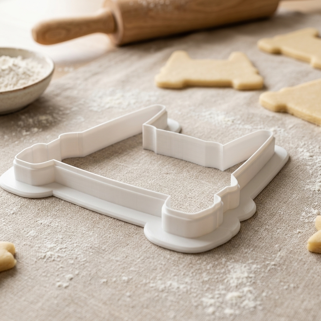 Porch Swing with Florals Cookie Cutter, 3D Printed Housewarming