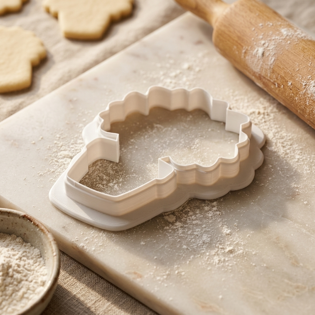 Potted Lemon Tree Cookie Cutter, 3D Printed Plant Lover Gift