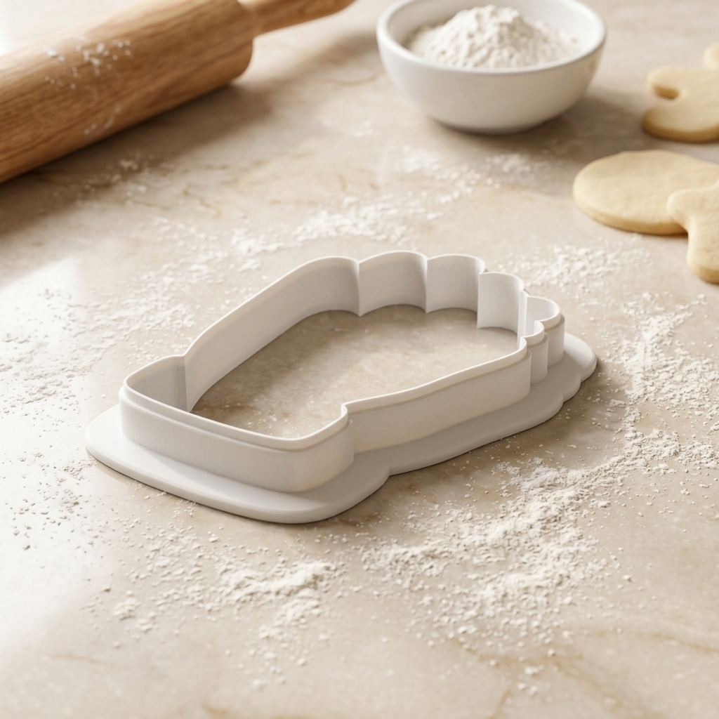 Gardening Glove Bouquet Cookie Cutter, 3D Printed Garden Party