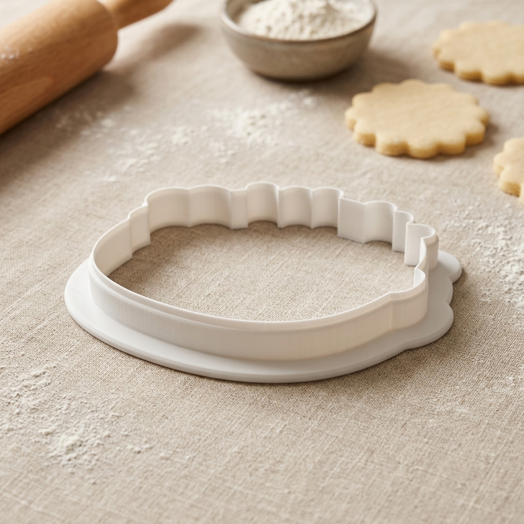 Pin Cushion Sewing Basket Cookie Cutter, 3D Printed Craft Gift