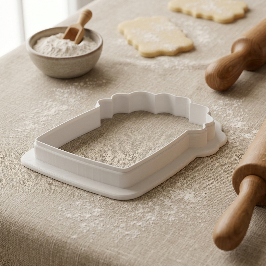 Seed Packet Bouquet Cookie Cutter, 3D Printed Garden Party