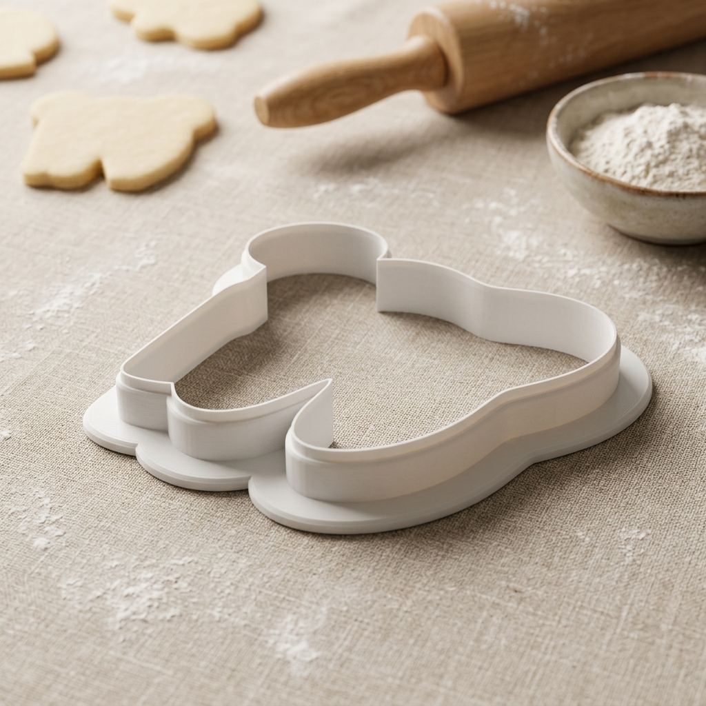 Dentist Mirror Tooth Cookie Cutter, 3D Printed Dentist Gift