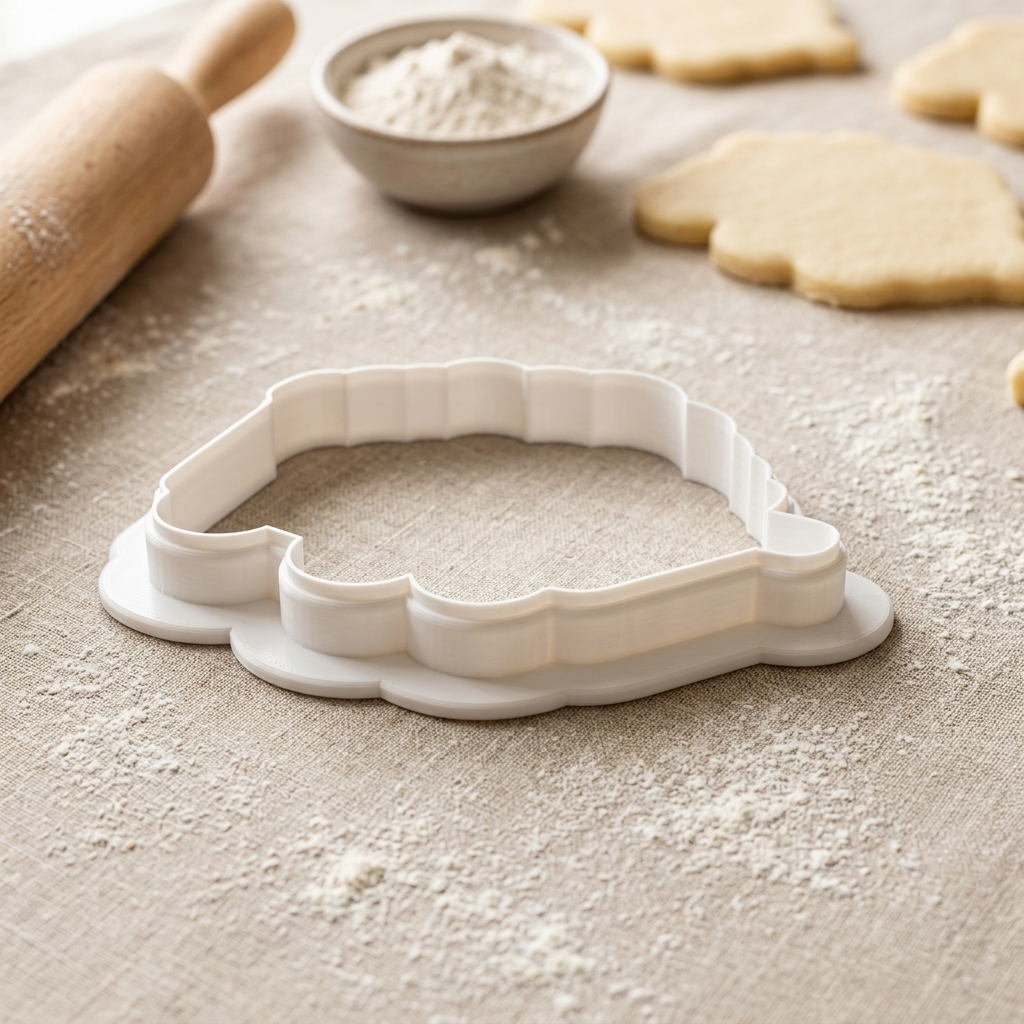 Pot of Gold Mine Cart Cookie Cutter, 3D Printed St. Patrick&