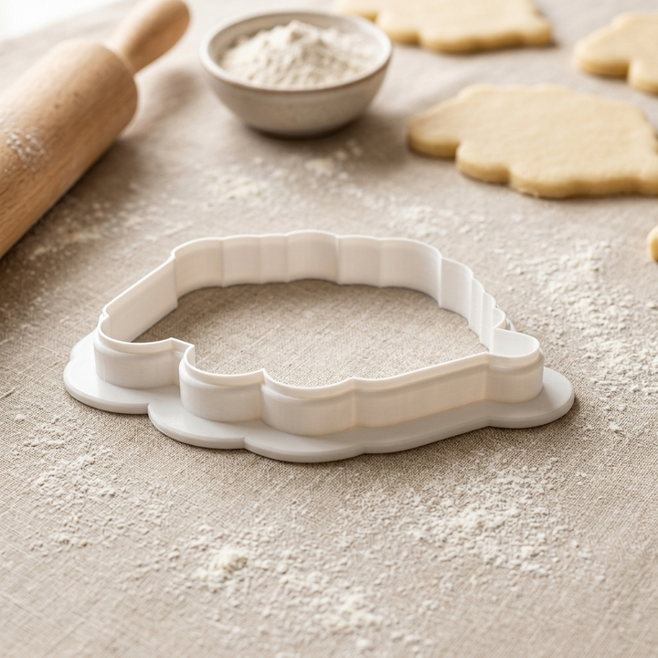 Pot of Gold Mine Cart Cookie Cutter, 3D Printed St. Patrick&