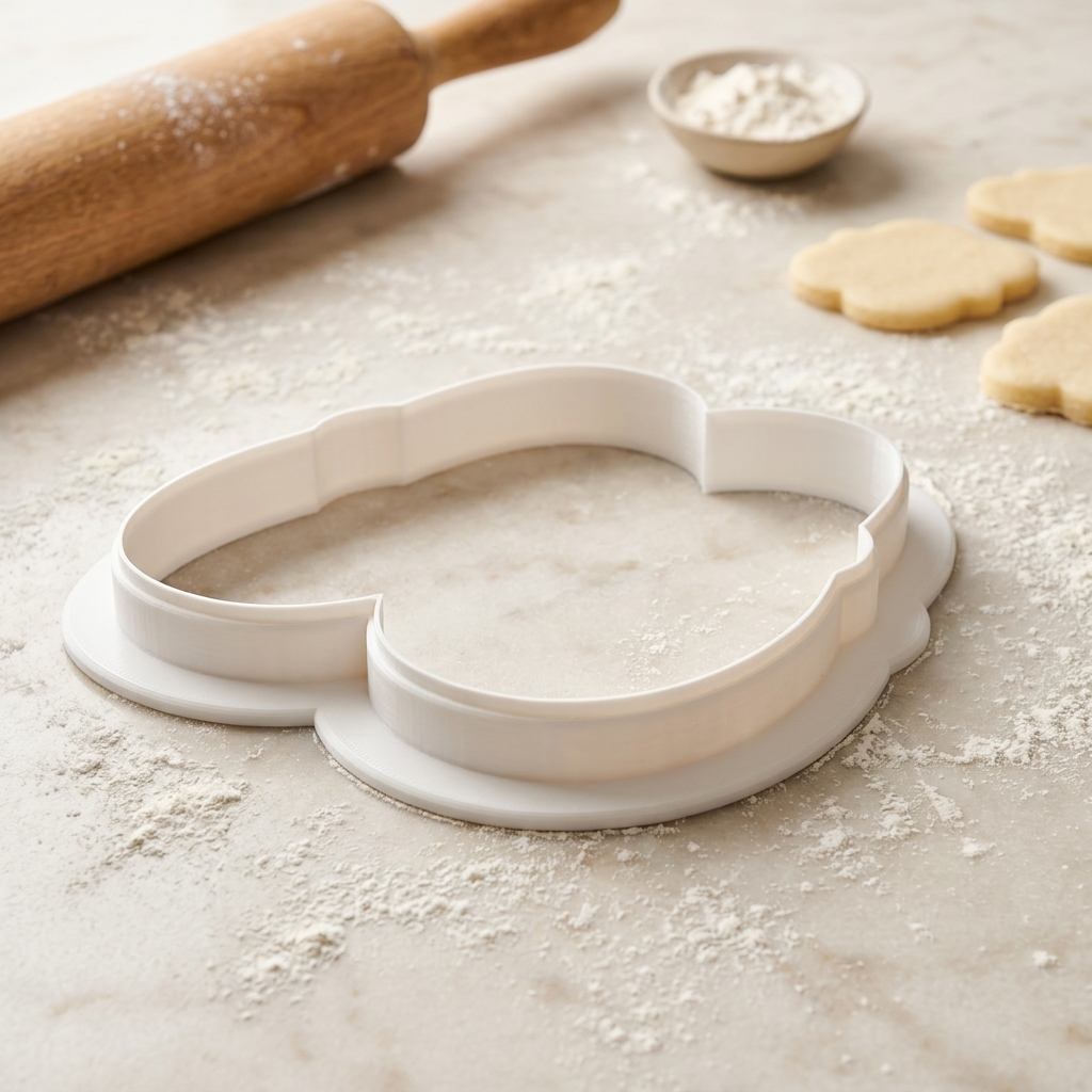 Coquette Bow Slippers Cookie Cutter, 3D Printed Coquette Bow