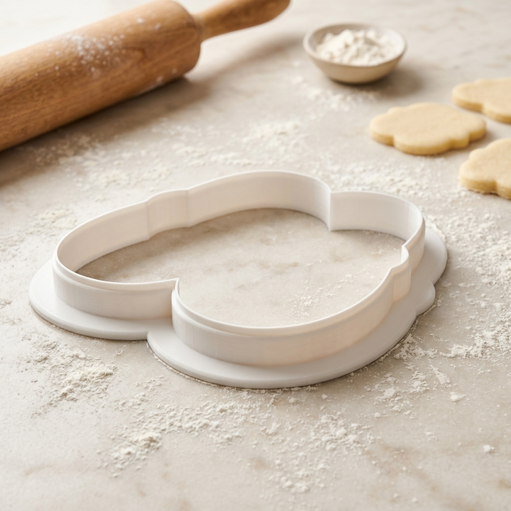 Coquette Bow Slippers Cookie Cutter, 3D Printed Coquette Bow