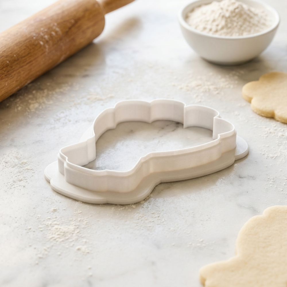 Graduation Diploma Bouquet Cookie Cutter, 3D Printed Grad Party