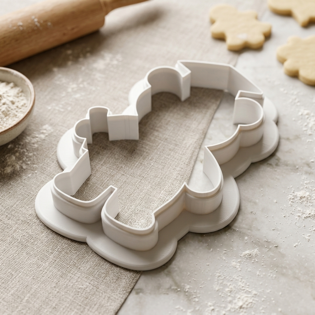 Graduation Memory Bear Cookie Cutter, 3D Printed Grad Party