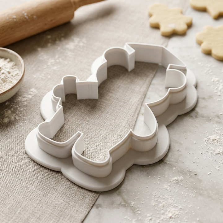 Graduation Memory Bear Cookie Cutter, 3D Printed Grad Party