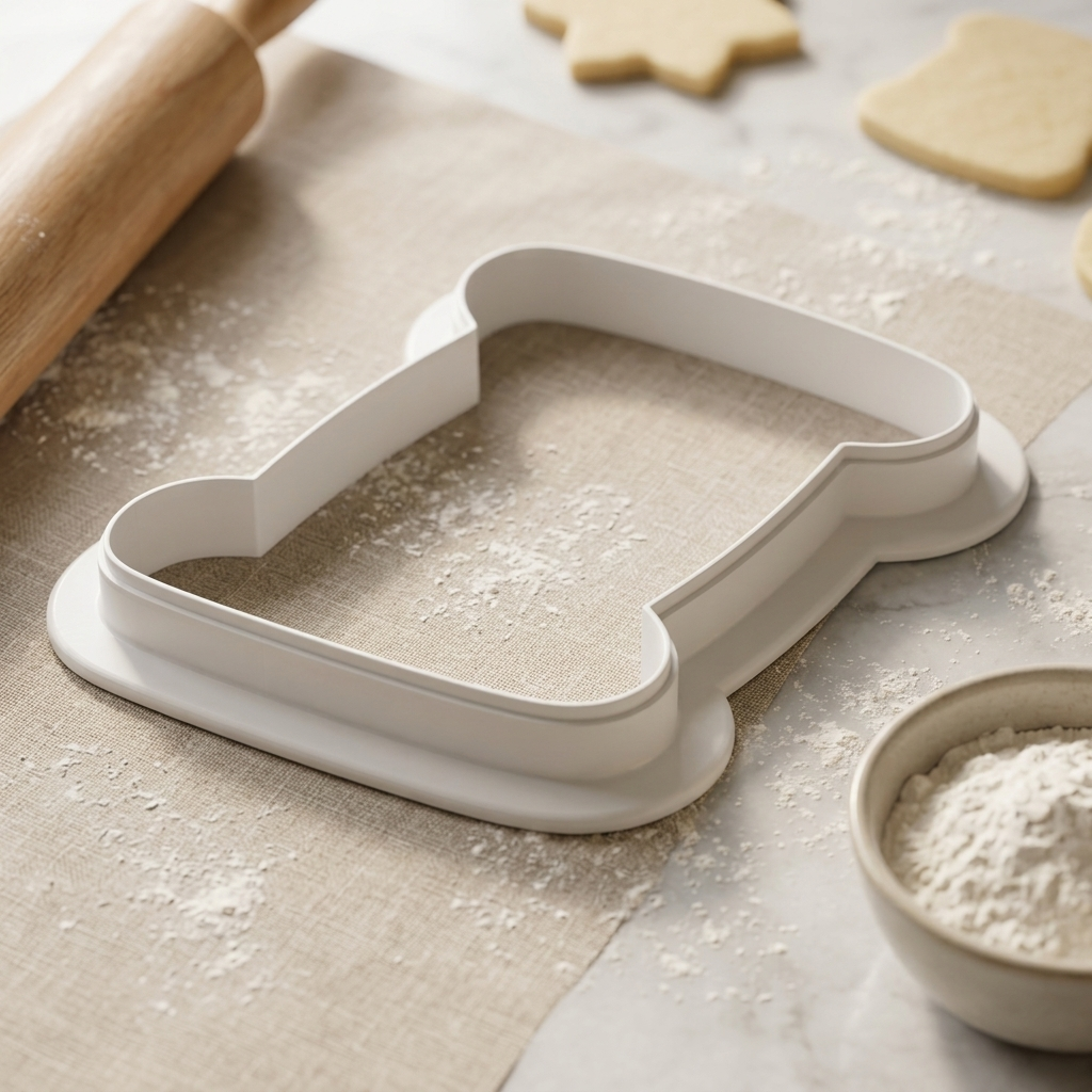 Embroidery Floss Bobbin Cookie Cutter, 3D Printed Craft Gift