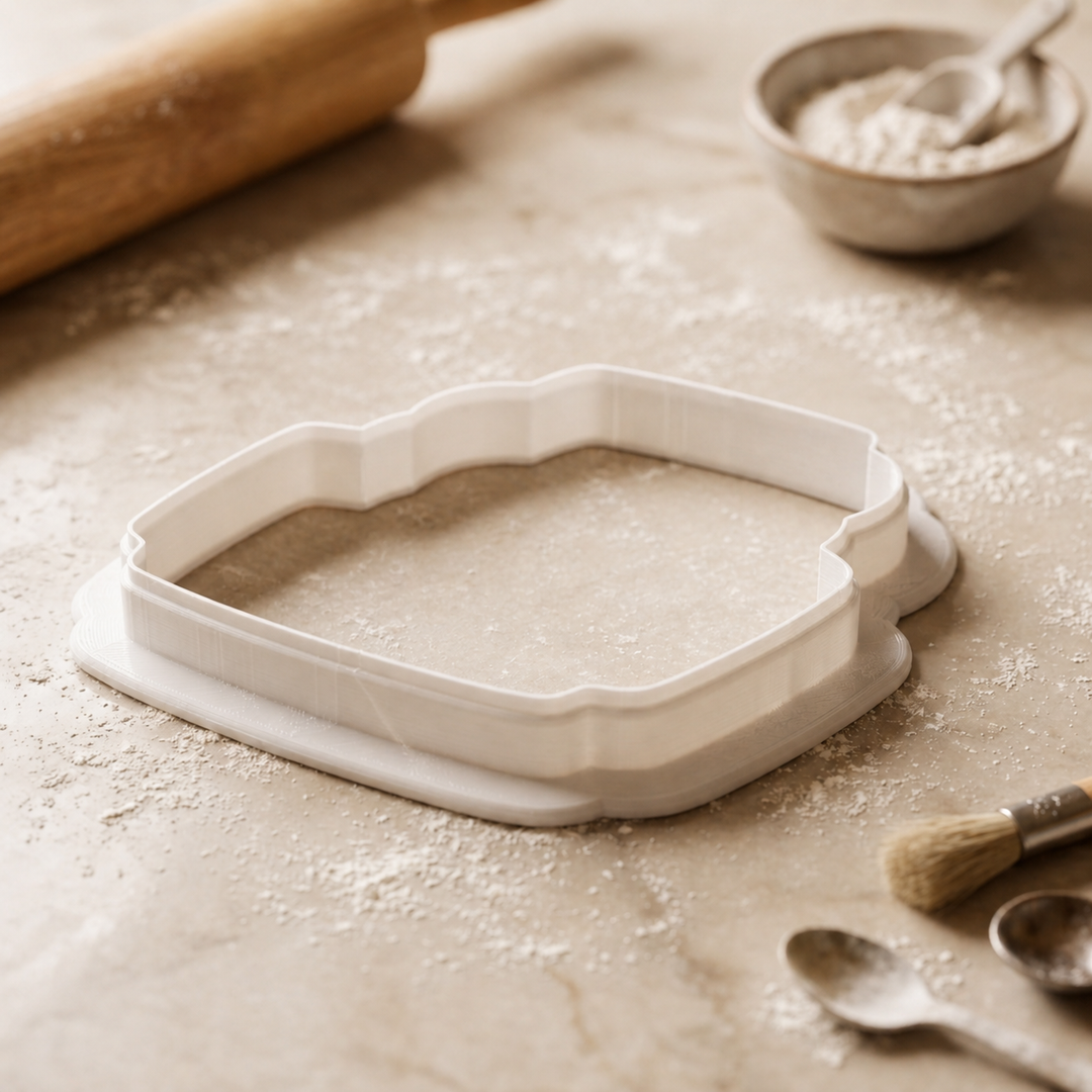 Scissor Caddy Cookie Cutter, 3D Printed Craft Gift