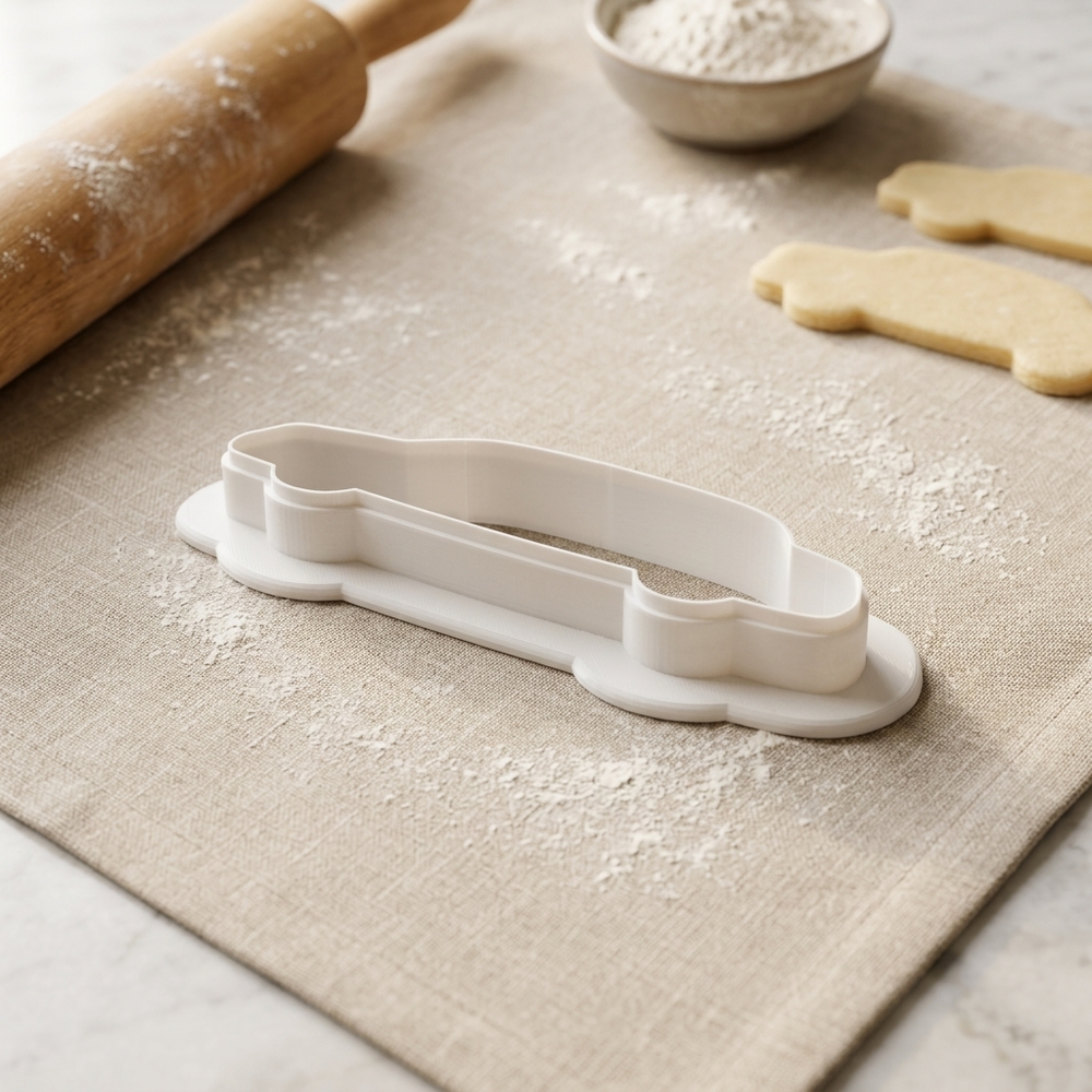 Prom Night Limousine Cookie Cutter, 3D Printed Party Theme