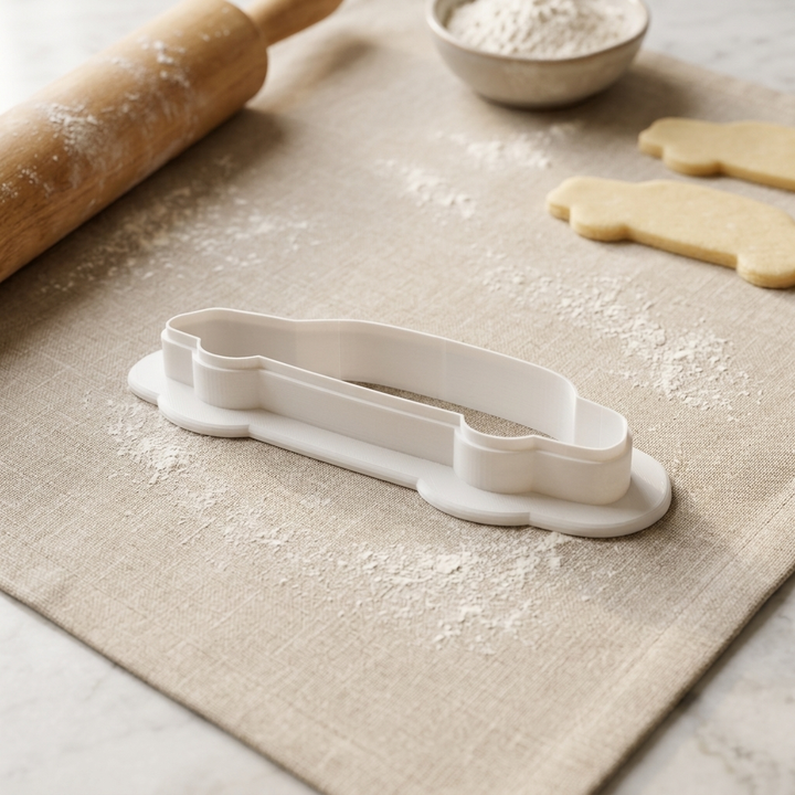 Prom Night Limousine Cookie Cutter, 3D Printed Party Theme