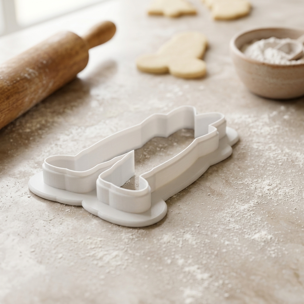 Fly Fishing Waders Cookie Cutter, 3D Printed Outdoor Theme