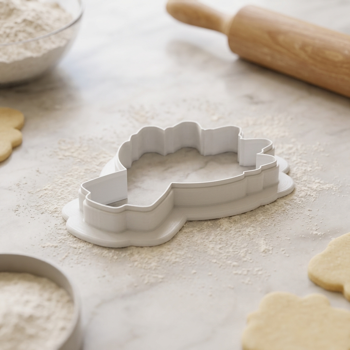 Teacher Crayon Bouquet Cookie Cutter, 3D Printed Wedding Theme