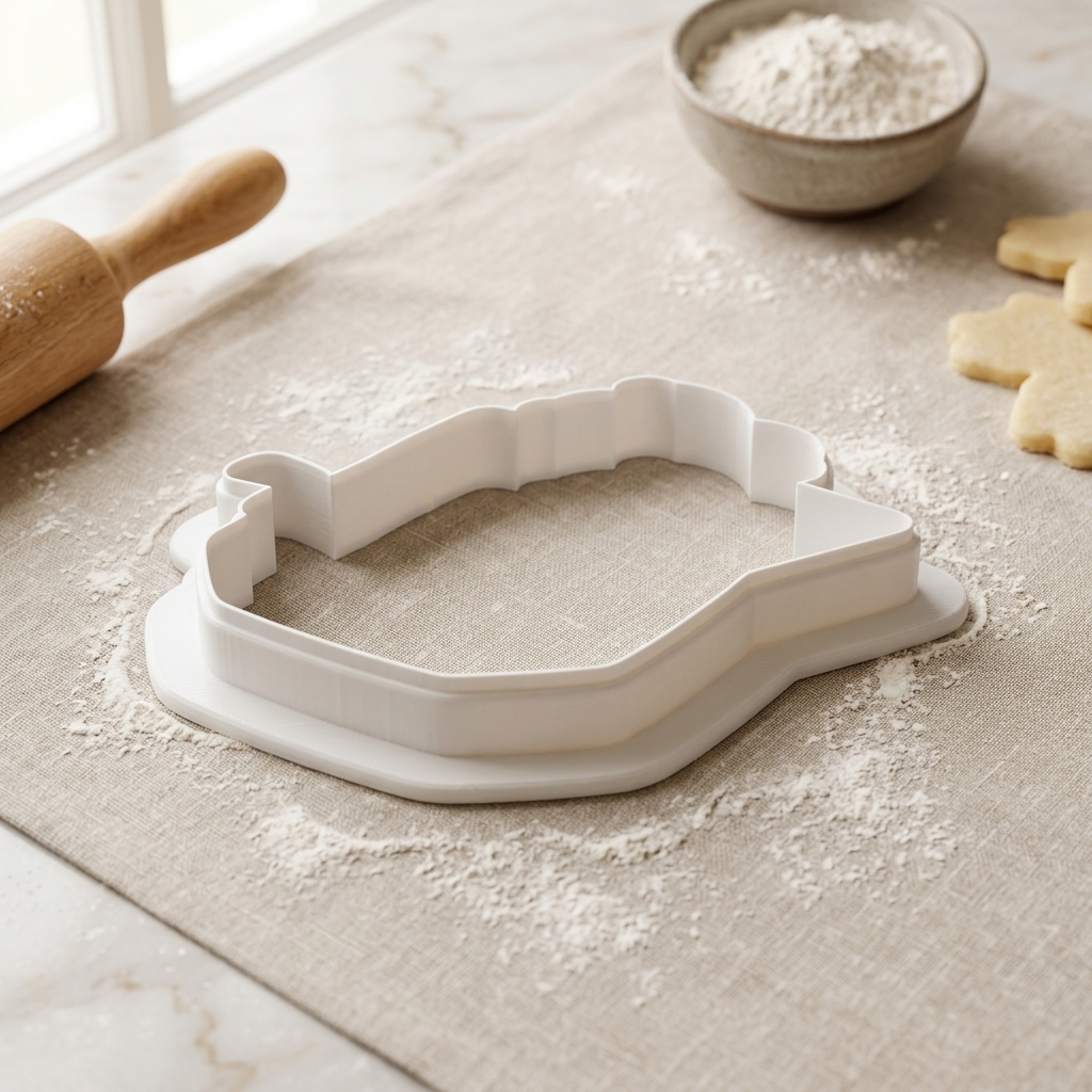 Jack in the Box Cookie Cutter, 3D Printed Game Night