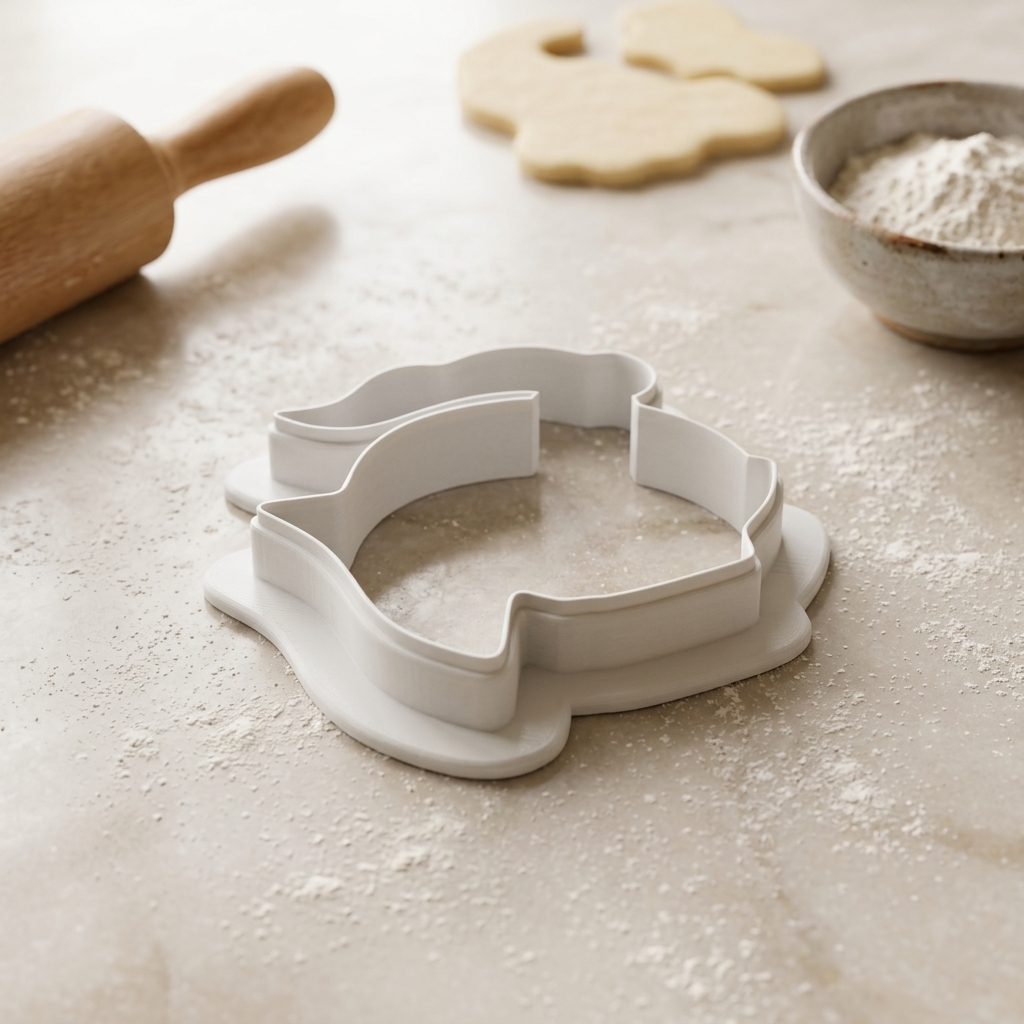 Knight Helmet Cookie Cutter, 3D Printed Fantasy Theme