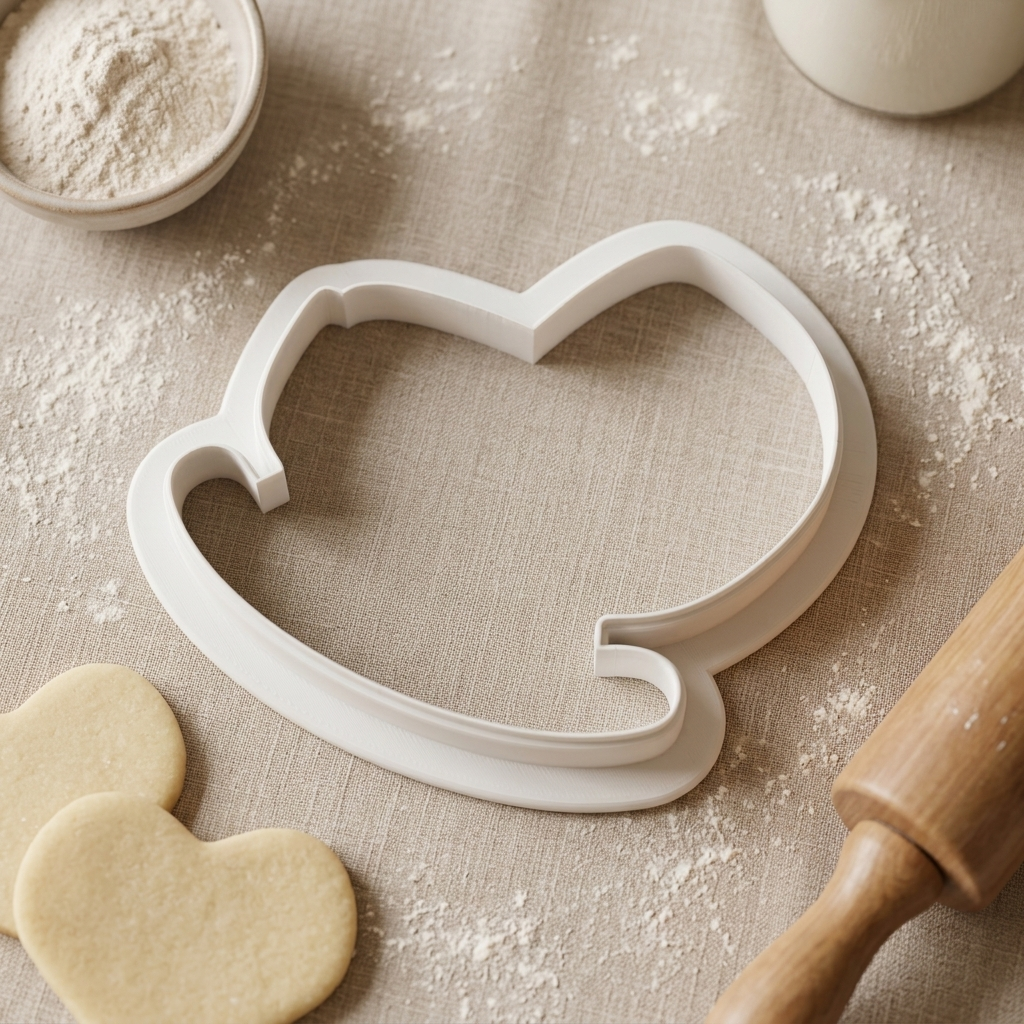Baby Cradle Cookie Cutter, 3D Printed Baby Shower
