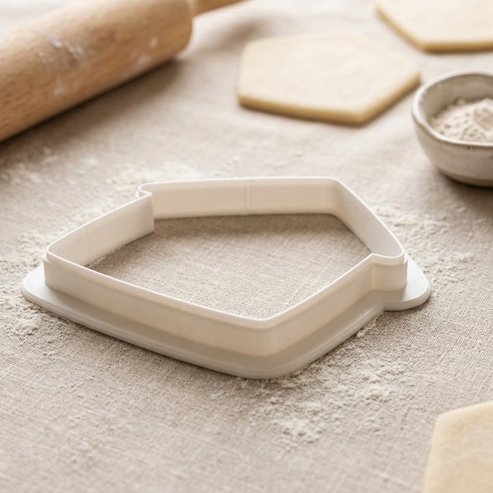 House Plaque Cookie Cutter, 3D Printed New Home