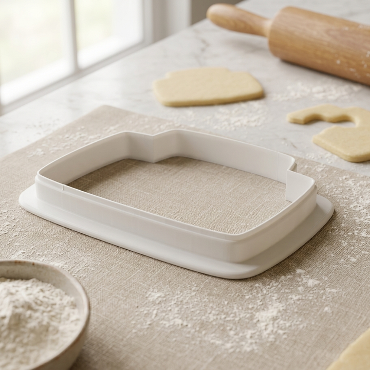 Boombox Cookie Cutter, 3D Printed Retro Party