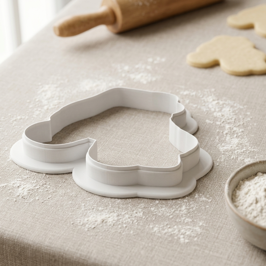 Roller Skate Cookie Cutter, 3D Printed Retro Party