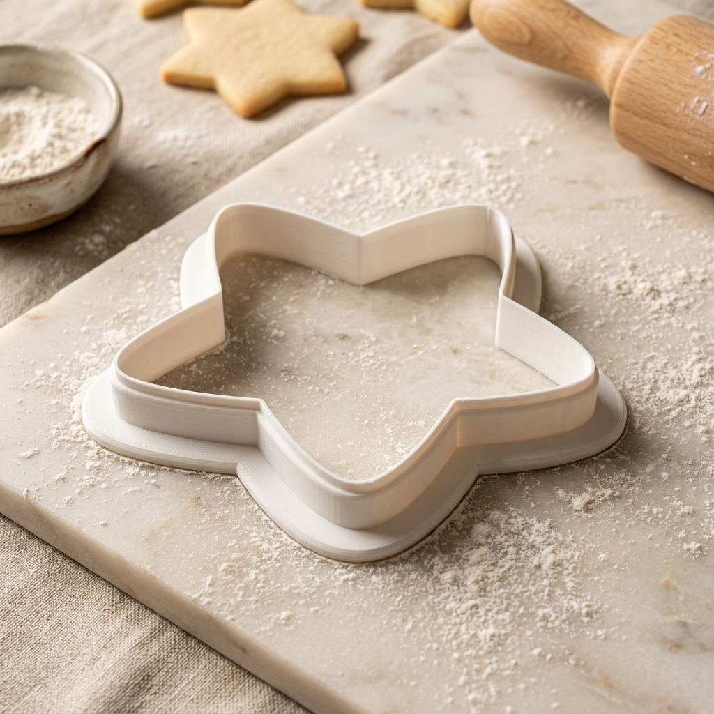 Star Cookie Cutter | 3D Printed | Fondant &amp; Cookie Dough