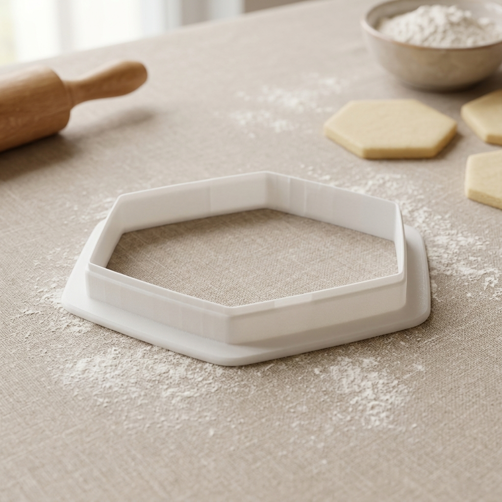 Standard Tile Cookie Cutter, 3D Printed Plaque Shape