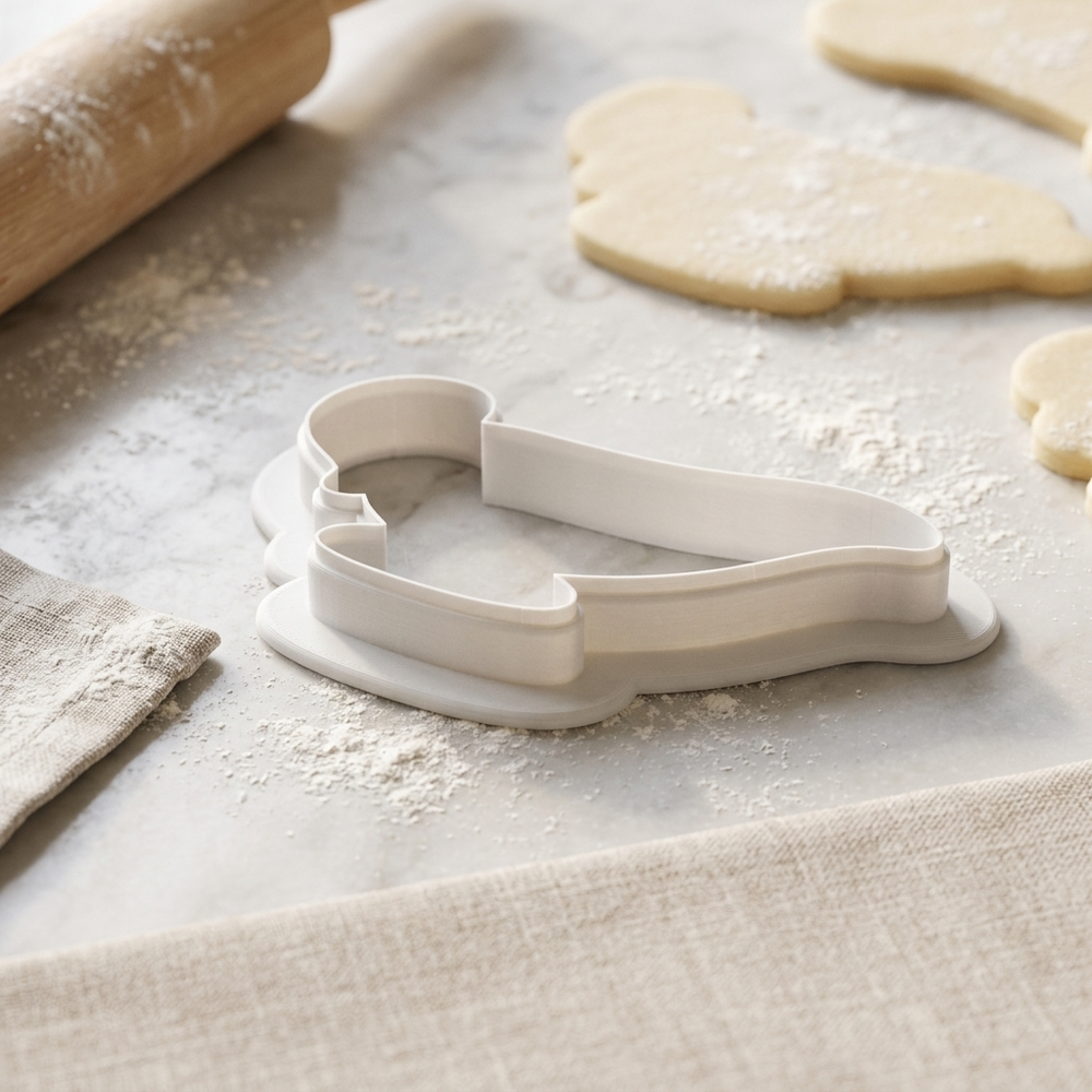 Vintage Gravy Boat Cookie Cutter, 3D Printed Kitchen Theme