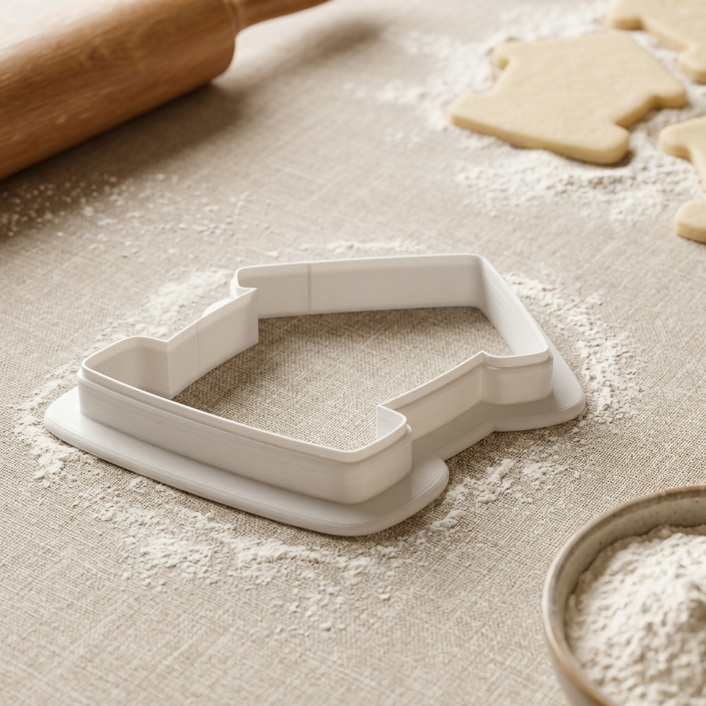 Cottage Bird Feeder Cookie Cutter, 3D Printed Party Theme