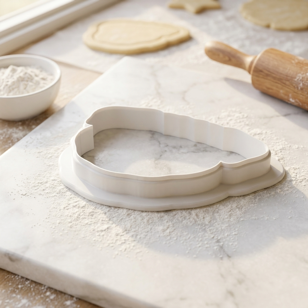 Pug Face Cookie Cutter, 3D Printed Animal Theme