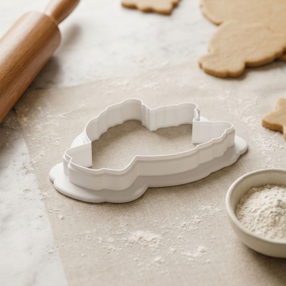 Baby Bottle Bouquet Cookie Cutter, 3D Printed Baby Shower