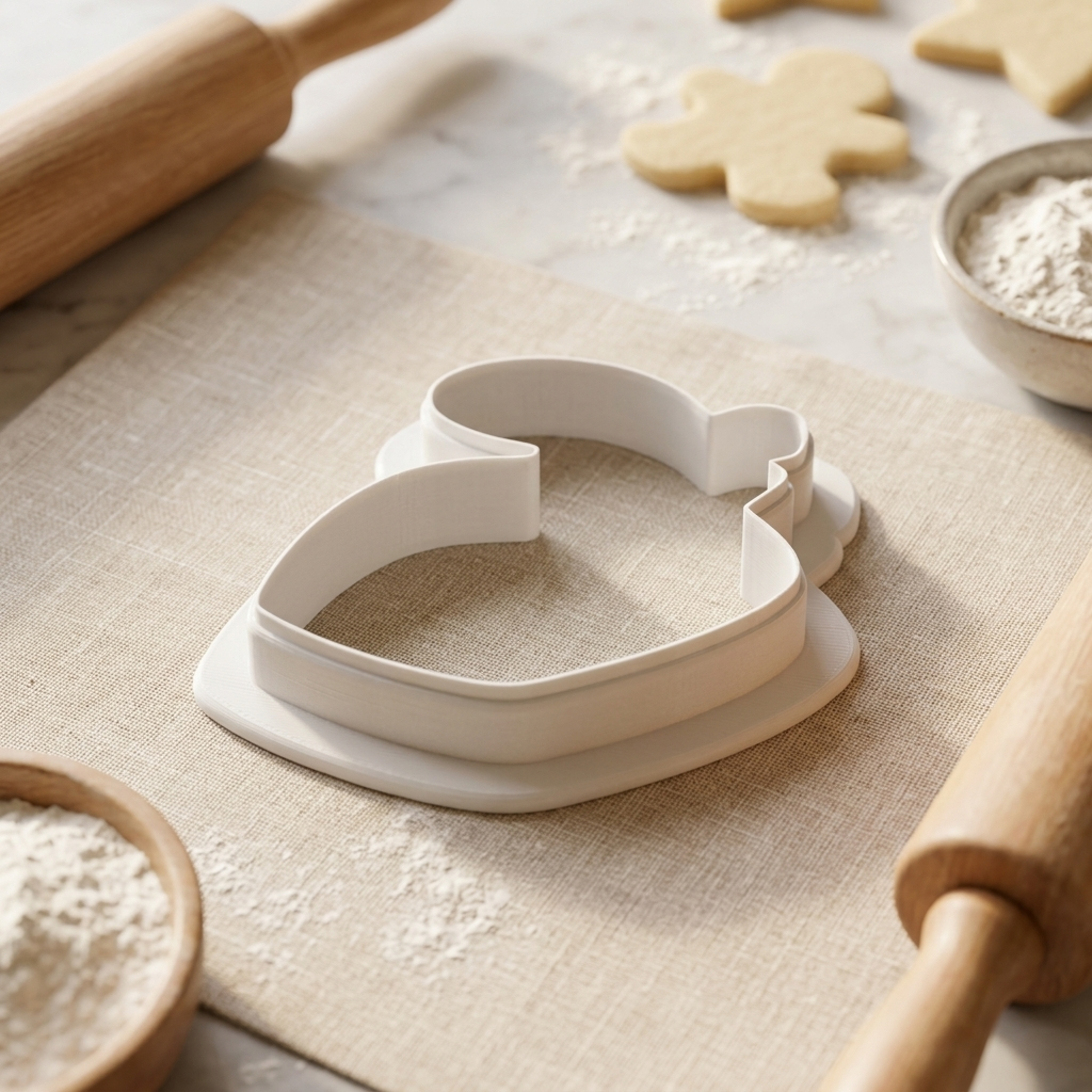 Vintage Perfume Atomizer Cookie Cutter, 3D Printed Vintage Theme