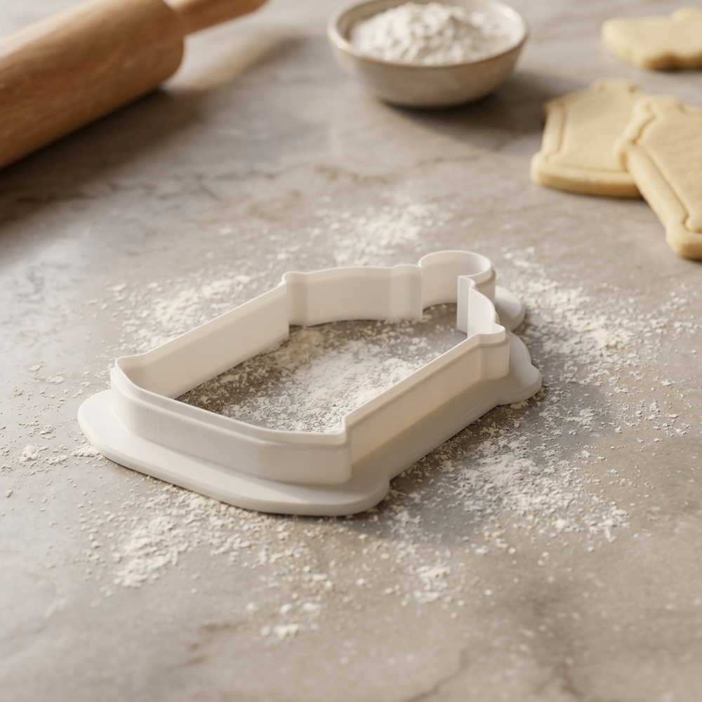 Cathedral Candle Lantern Cookie Cutter, 3D Printed Religious Theme
