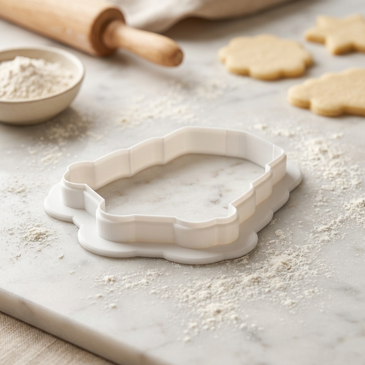 Moving Dolly Box Stack Cookie Cutter, 3D Printed Party Theme