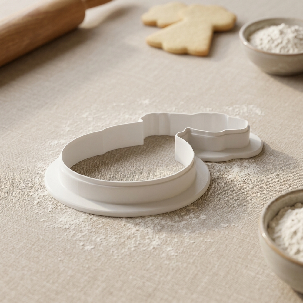 Garden Hose Nozzle with Flowers Cookie Cutter, 3D Printed Garden Theme