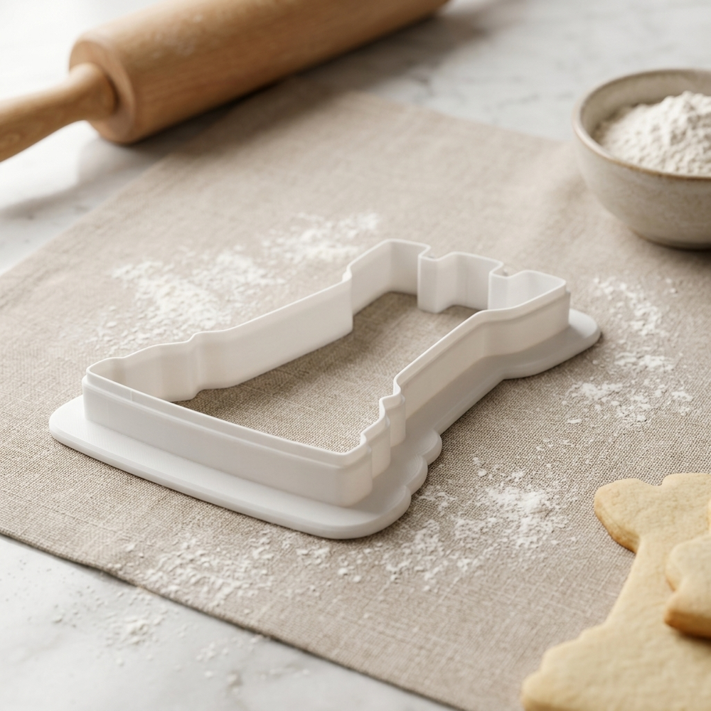 Chess Rook Cookie Cutter, 3D Printed Fantasy Theme