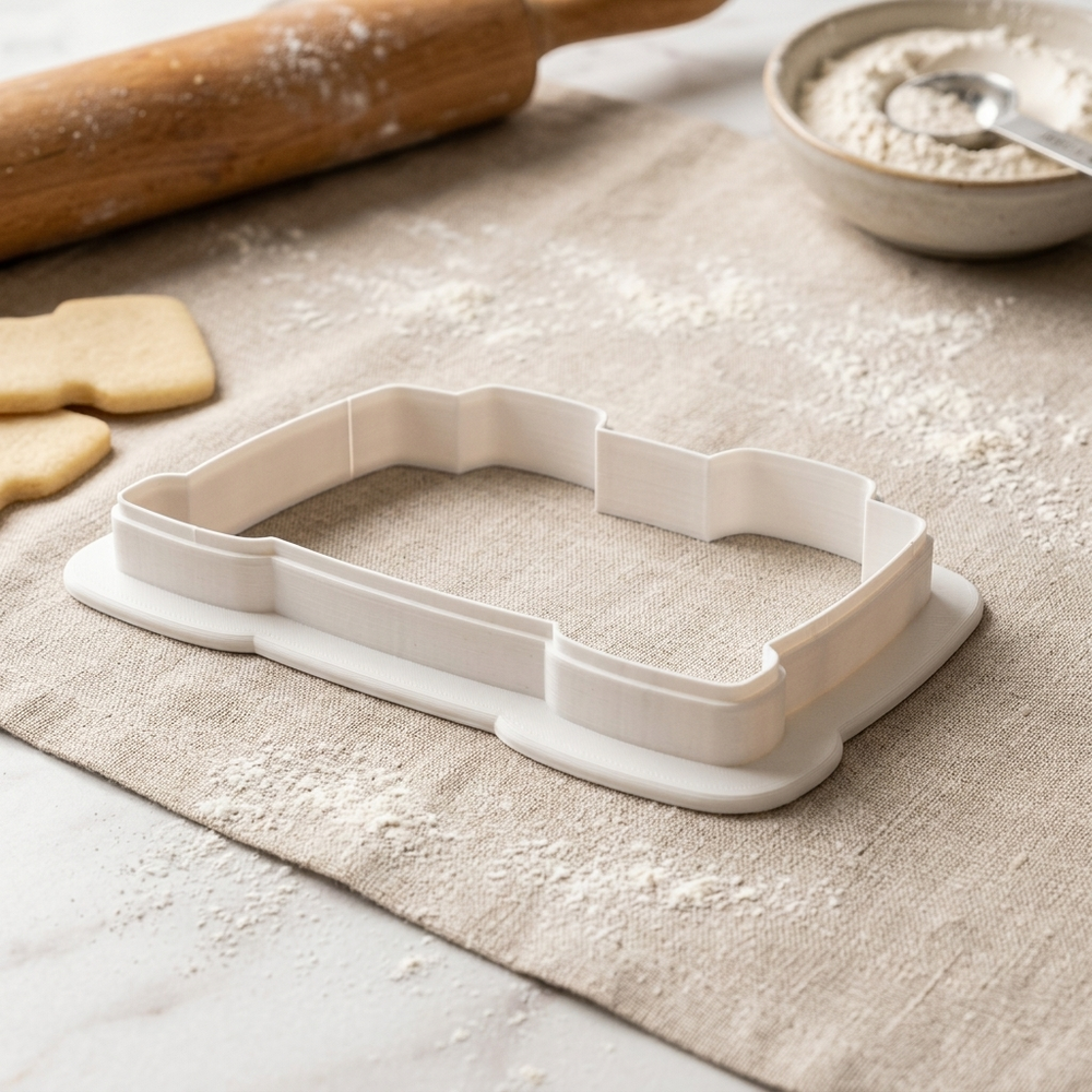 Chess Clock Cookie Cutter, 3D Printed Party Theme