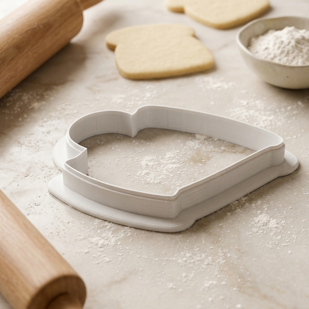 Bunco Dice Cup Cookie Cutter, 3D Printed Game Night