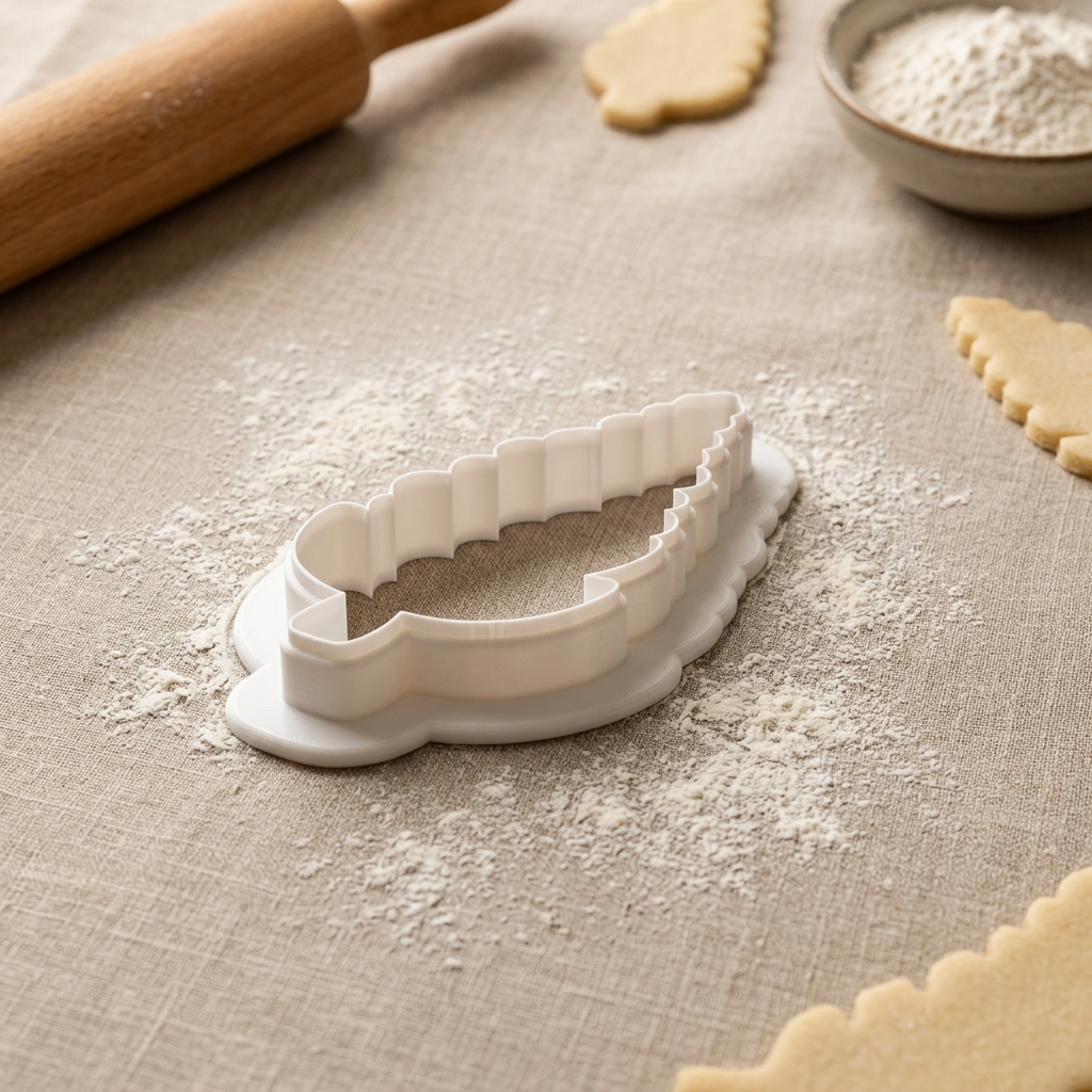 Foxglove Stem Cookie Cutter, 3D Printed Garden Theme
