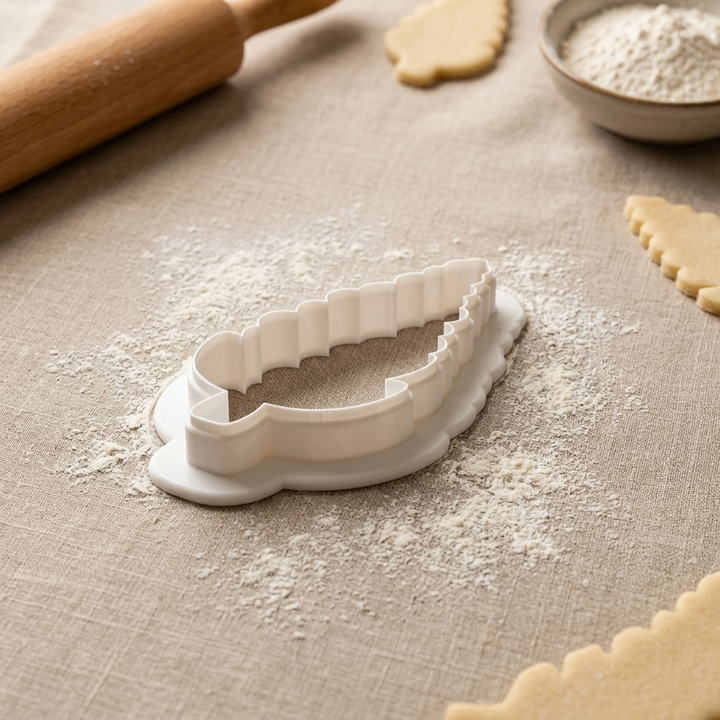 Foxglove Stem Cookie Cutter, 3D Printed Garden Theme