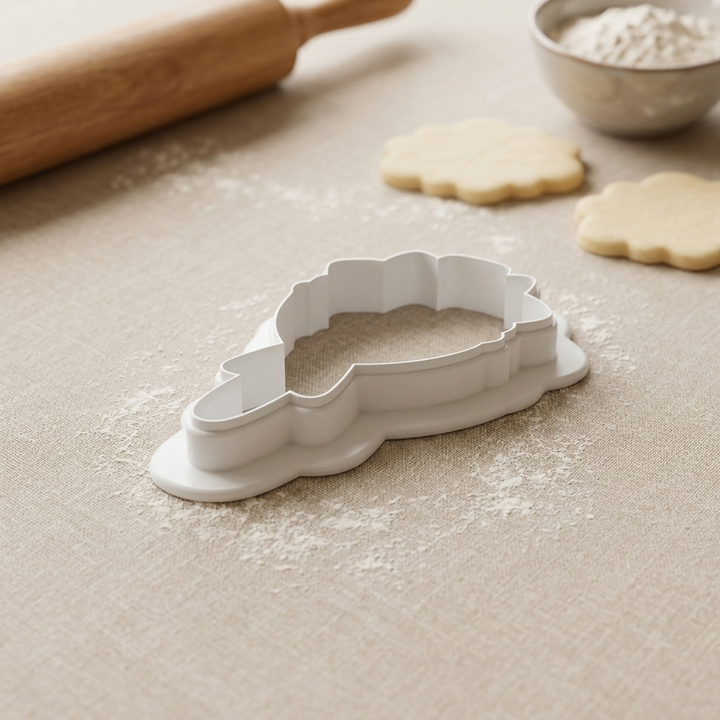 Artist Brush Bouquet Cookie Cutter, 3D Printed Wedding Theme